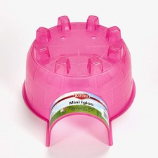 Kaytee Mini Igloo Hideaway Space for Small Animals - Colors Vary - 3 Pack