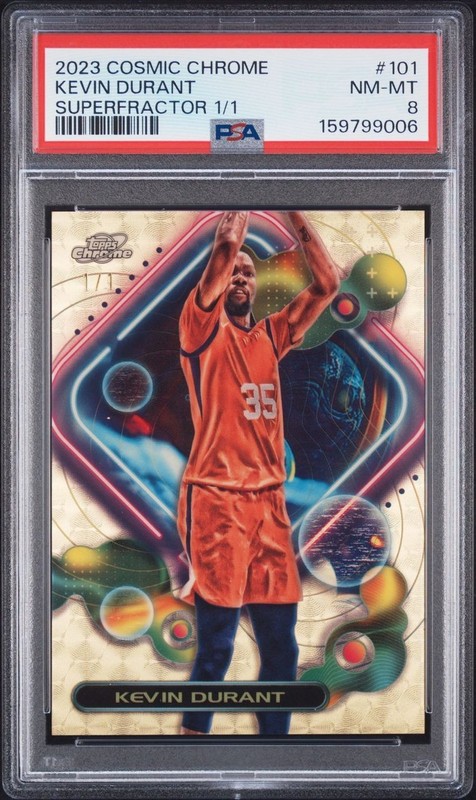 2023-24 Topps Cosmic Chrome - Kevin Durant #101  SUPERFRACTOR /1