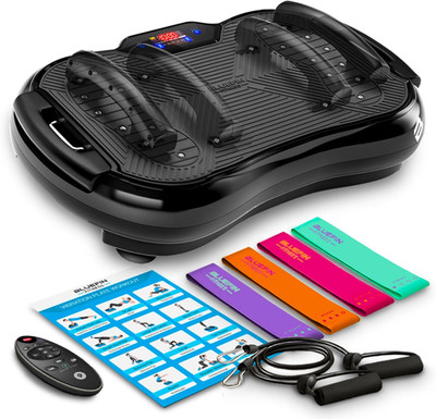 Vibrationsplatte Ultra Slim 180 Stufen Fitnessgerät Massage Ganzkörpertraining