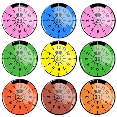 Set of 2 German Stadt Number Plate Silicone Resin Badge 3D Domed Seal Stickers#.