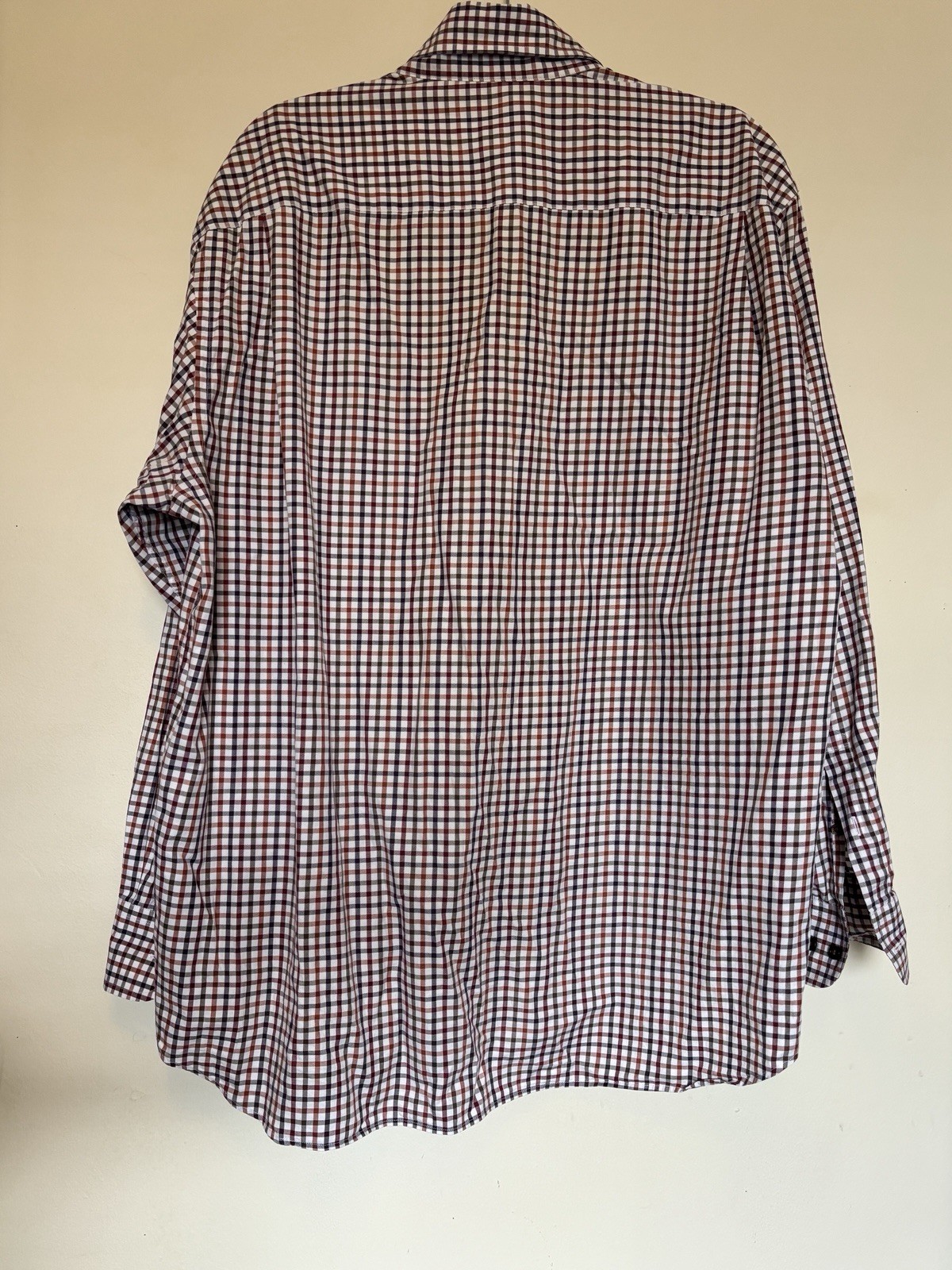 Robert Talbott Plaid Button Down Long Sleeve Polo… - image 14