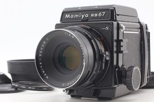  Near MINT w/ Hood Mamiya RB67 Pro S w/ C 127mm f/3.8 Lens 120 film Back JAPAN