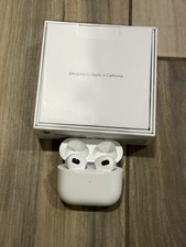 Apple AirPods Wireless Bluetooth In-Ear Earbuds with Charging Case - White