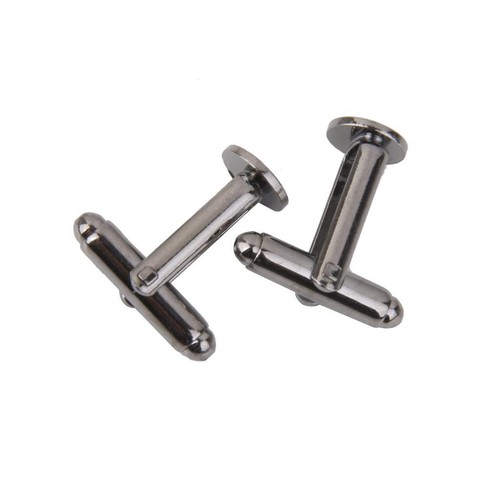 20Pcs 8mm Blank Settings Cuff Links Cufflinks Findings - Picture 3 of 5