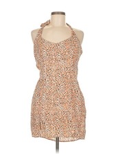 Minkpink Women Brown Cocktail Dress M