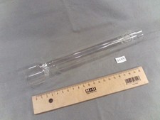 verre de lampe à pétrole en cristal base Ø 52 mm Kosmos 14"' France (DJ93)