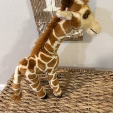 Toys R Us Vtg Geoffrey Posable Giraffe Stuffie Collectible appx 19