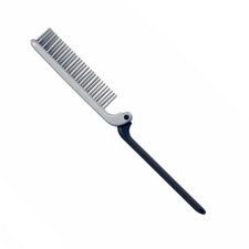 Kent For Men KFM4 Folding Styler Brush - Travel Pocket Brush with Ion Quills