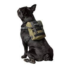 Dog Pack, Backpack Durable Small Medium Dog Pack with Litter Bag Exit for Cam...
