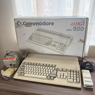 Commodore Amiga 500 Computer - Boxed getestet & funktionsfähig