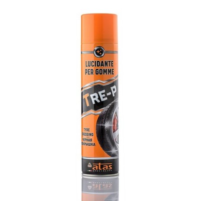 Tire Shine Spray 13oz   Tre P 3-in-1 High Gloss for Cars, SUV made in Italy