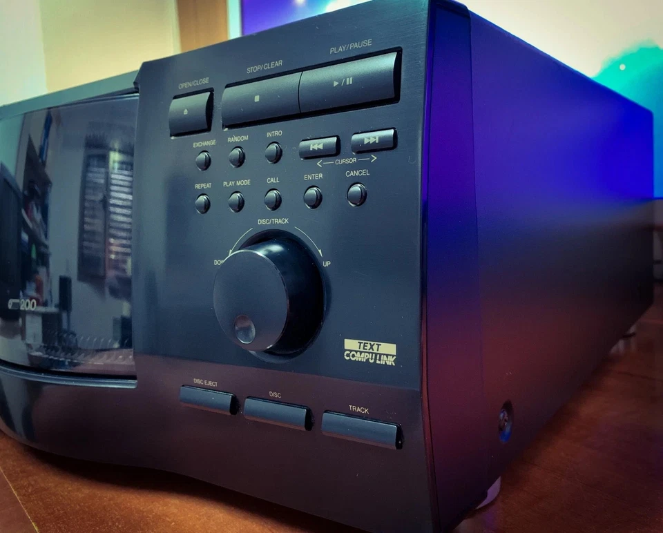 JVC XL-MC334 🌈RaRe🌈 Vintage Changer CD TEXT (200 Compartment!) - Image 3 of 4