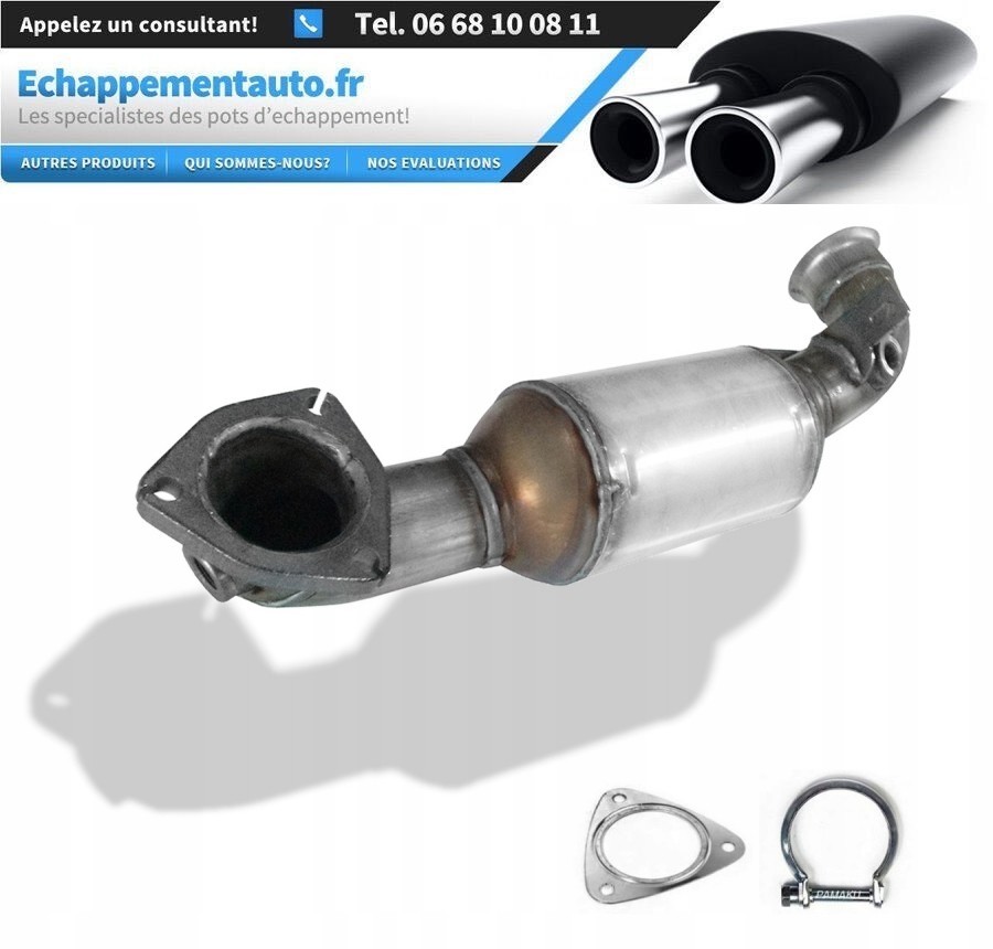 Catalyseur d'échappement pour MINI Cooper S et Countryman 1.6i remplace le 18307599436