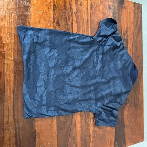 Under Armour Men's Camo Polo Shirt Blue Size S Golf Tennis - Picture 4 of 5