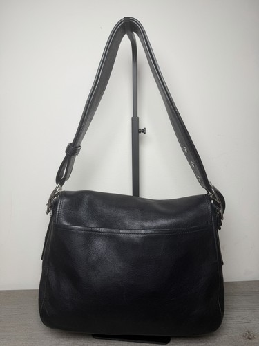 Coach Legacy Flap Bag - Black - H30-9332 - Gem