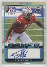 2021 Leaf Pro Set Power Base Platinum Spectrum Foil 90/99 Tyreke Smith Auto 05ks