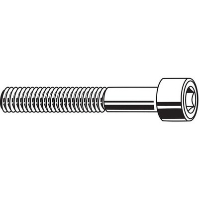 GRAINGER APPROVED M07000.160.0150 SHCS,Steel,M16-2,150mm L,PK10 22UA41