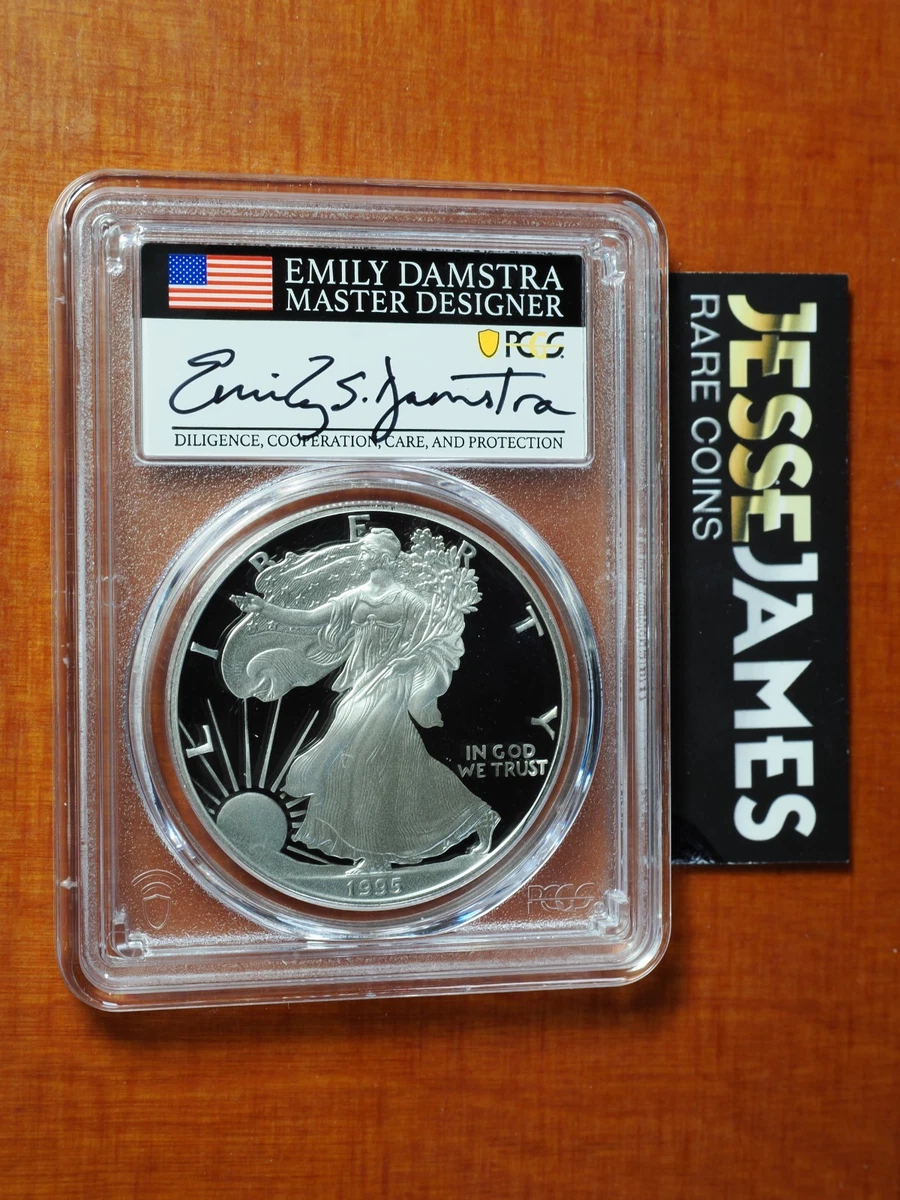 American Eagle PR 70 Graded 1995 Silver Bullion Coins for sale | eBay