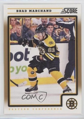 2012-13 Score Gold Rush Brad Marchand #62 nq3