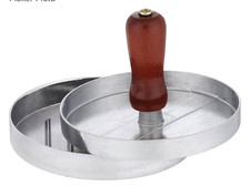 Hamburger Patty Maker Grill Press Large Round...