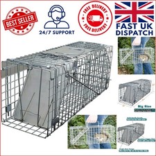 Effective and Durable One-Door Live Trap for Small Animals - 61x19x21cm Size