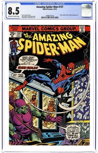 Amazing Spider-Man #137 CGC 8.5 1974 4706571014