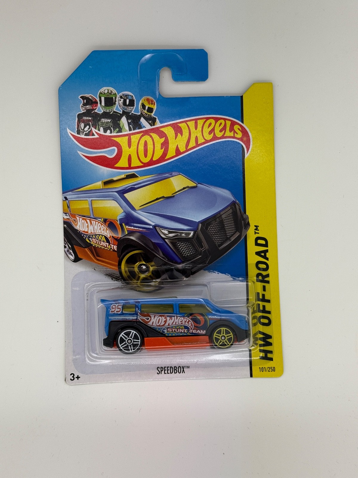 2014 Hot Wheels Speedbox Blue – HW Off-Road #101/250