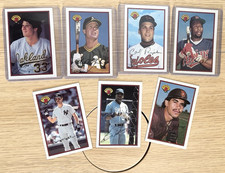 1989 Bowman Baseball 7-Card Lot McGwire Ripken Puckett Mattingly Jackson