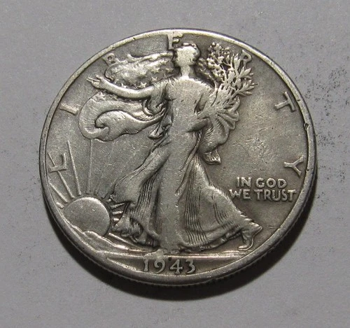 Photo of a 1943-D Walking Liberty Half Dollar from an eBay listing that sold on Jul 19, 2026