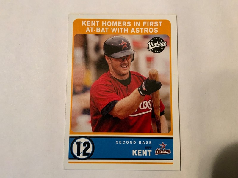 Jeff Kent 2003 Upper Deck Vintage Card  #300