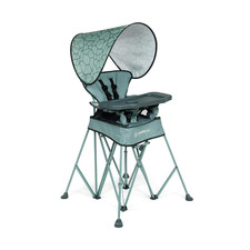 Go With Me Uplift Deluxe Portable High Chair Travel Indoor Outdoor Green