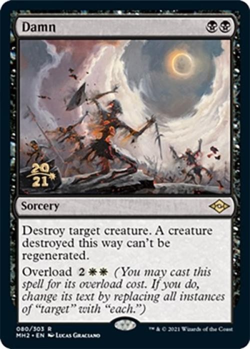 Damn -Foil Near Mint MTG Promos: Prerelease Cards