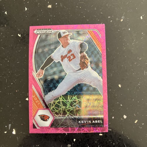 2021 Prizm Pink Rookie Kevin Abel Card PDP 195 - Picture 1 of 2