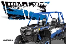 AMR Racing UTV Door Graphics for Polaris RZR 800/900 Pro Armor Doors (4) JX