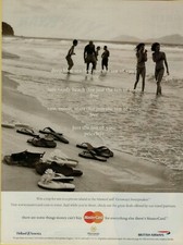 2001 Mastercard Sweepstakes Private Island Holland America Vintage Print Ad