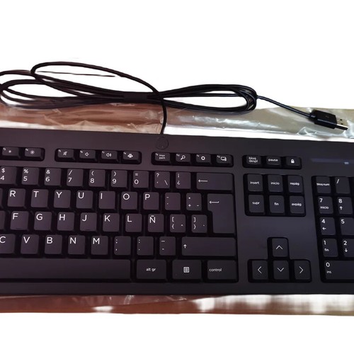 Latin Spanish layout Wired keyboard for HP 125 - Picture 9 of 12