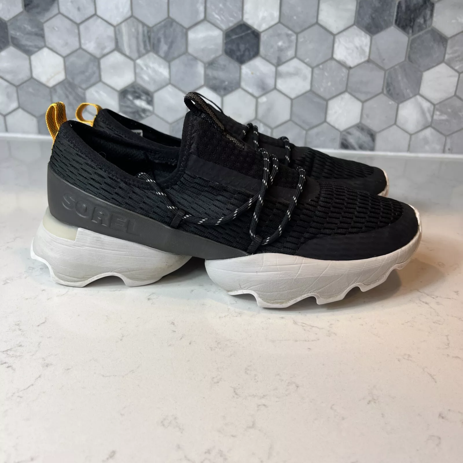 sorel kinetic impact lace clean shoes