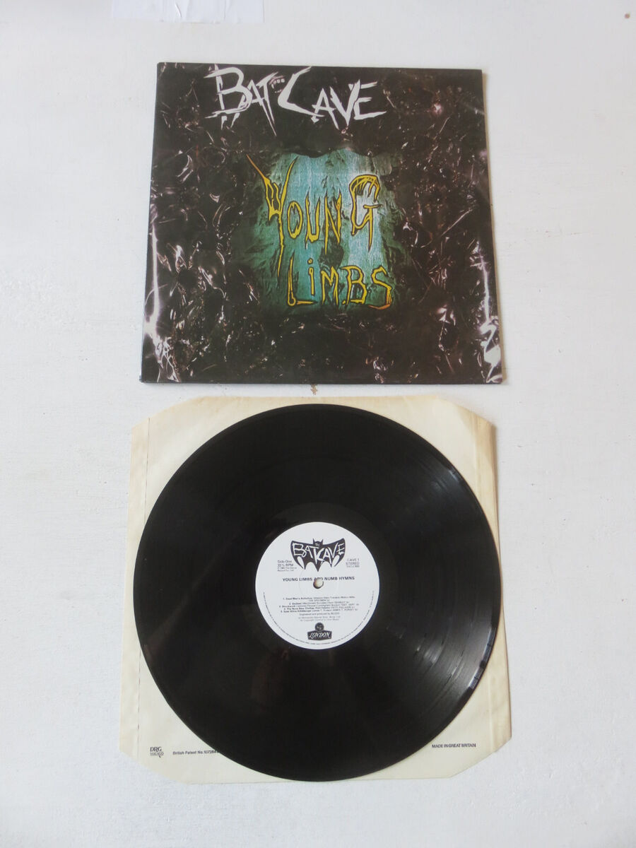 Various – Batcave: Young Limbs And Numb Hymns, UK 1983 London Records – CAVE 1 Vinyl LP Various – Batcave: Young Limbs And Numb Hymns, UK 1983 London Records – CAVE 1 Vinyl LP
