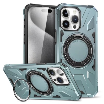 Stoßfeste Handyhülle Dual Layer Schutz AntiRutsch Griff iPhone 17 16/15/14/13~