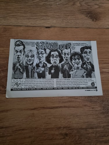 TNEWM48 WERBUNG 5X8 STAND UP: BEST OF GRANADA TV'S COMEDY SERIES