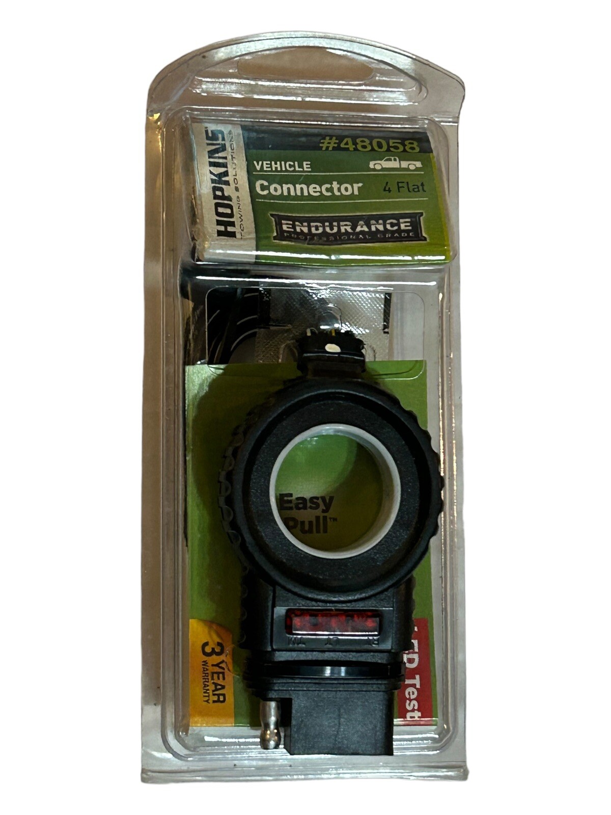 4 Flat Vehicle Connector Hopkins Towing Solutions - Endurance Grade - 48058