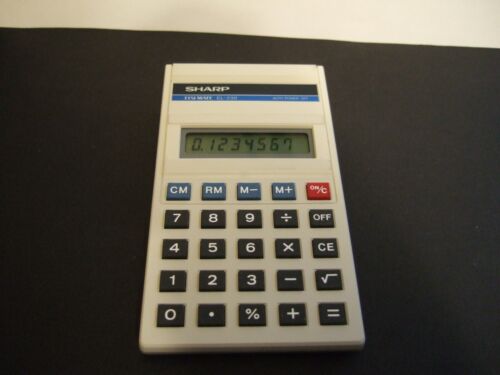 Vintage 1995 Sharp Elsimate EL-230 Calculator Kastner & Öhler! Boxed and Papers! - Picture 2 of 10