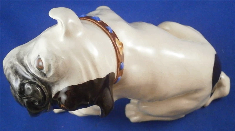 Wiener Kunstkeramische Werkstatten English Bulldog Ceramic Figurine Figure Dog - Image 3 of 4