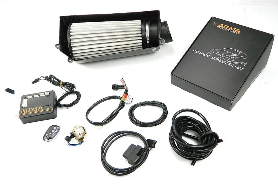 ARMA Carbon Airbox Variable Air Intake Mercedes Benz W204 C180 (M271-DE18ML) - Bild 2 von 4