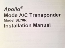 UPS Apollo SL70R Transponder Install Manual