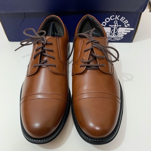 Dockers Men NIB Garfield Cap Toe Oxford 