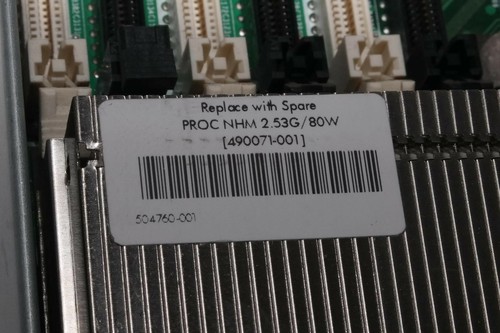 HP WS460C BL460 G6 SERVER BLADE 466590-002 + CPU SLBF6 + 508955-001 + 583496-001 - Picture 6 of 7
