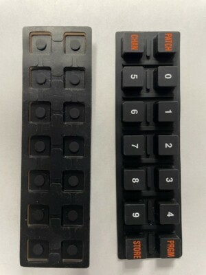 Alesis Midiverb2 Rubber Keypad NOS 9-23-1000