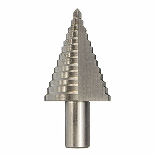 Lexpon HSS step drill bit 13 gradini rotonda gambo dritto flauto step (a5A)