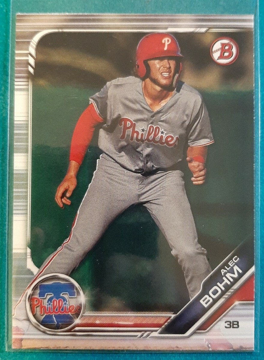 2019 BOWMAN DRAFT ALEC BOHM #162 PHILADELPHIA PHILLIES | eBay